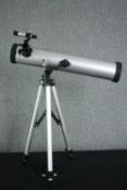 A GagaIU telescope with a 76mm aperture. A entry level or beginners telescope with refractor and