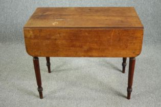 Pembroke table, 19th century mahogany. H.73 W.93 D.91cm.