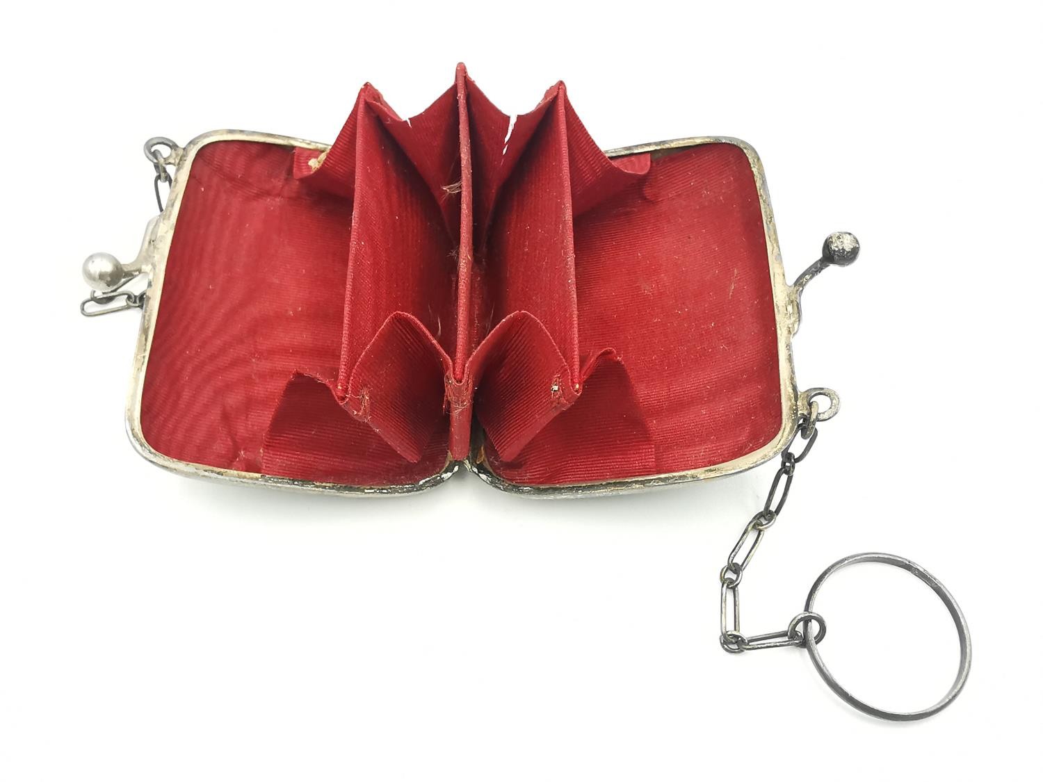 Two early 20th century silver coin purses. One silver mesh purse by Robert Chandler. French import - Image 15 of 15