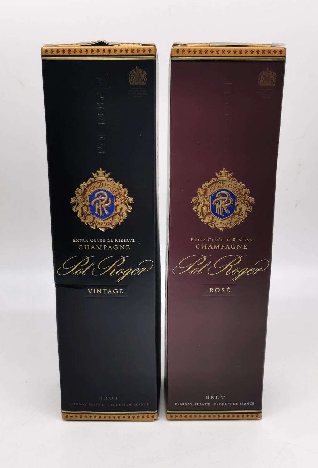Two boxed Pol Roger Champagne bottles. One bottle Pol Roger vintage Brut Extra Cuvée de Reserve, - Image 2 of 7