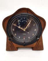 A WWII Smiths Mk IIIA,'Time Of Trip' long range bomber clock/dial. The face engraved with Smiths &
