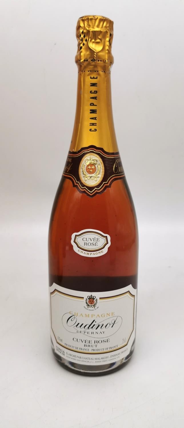 Three boxed bottles of Champagne Pol Roger 2000, Veuve Clicquot Ponsardin Brut and Oudinot Rose - Image 4 of 4