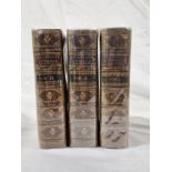 Dictionnaire historique portatif. M. l'abbe Ladvocat. Complete set of three volumes. Published by