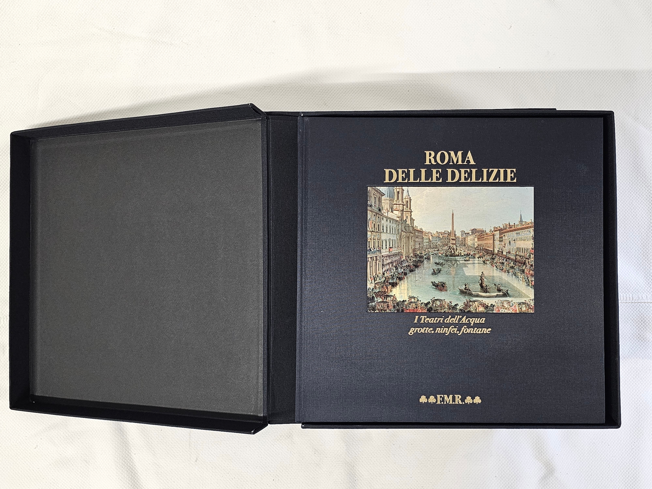 Franco Maria Ricci. A collection of four boxed and sealed books including Roma Delle Delizie. - Image 3 of 3