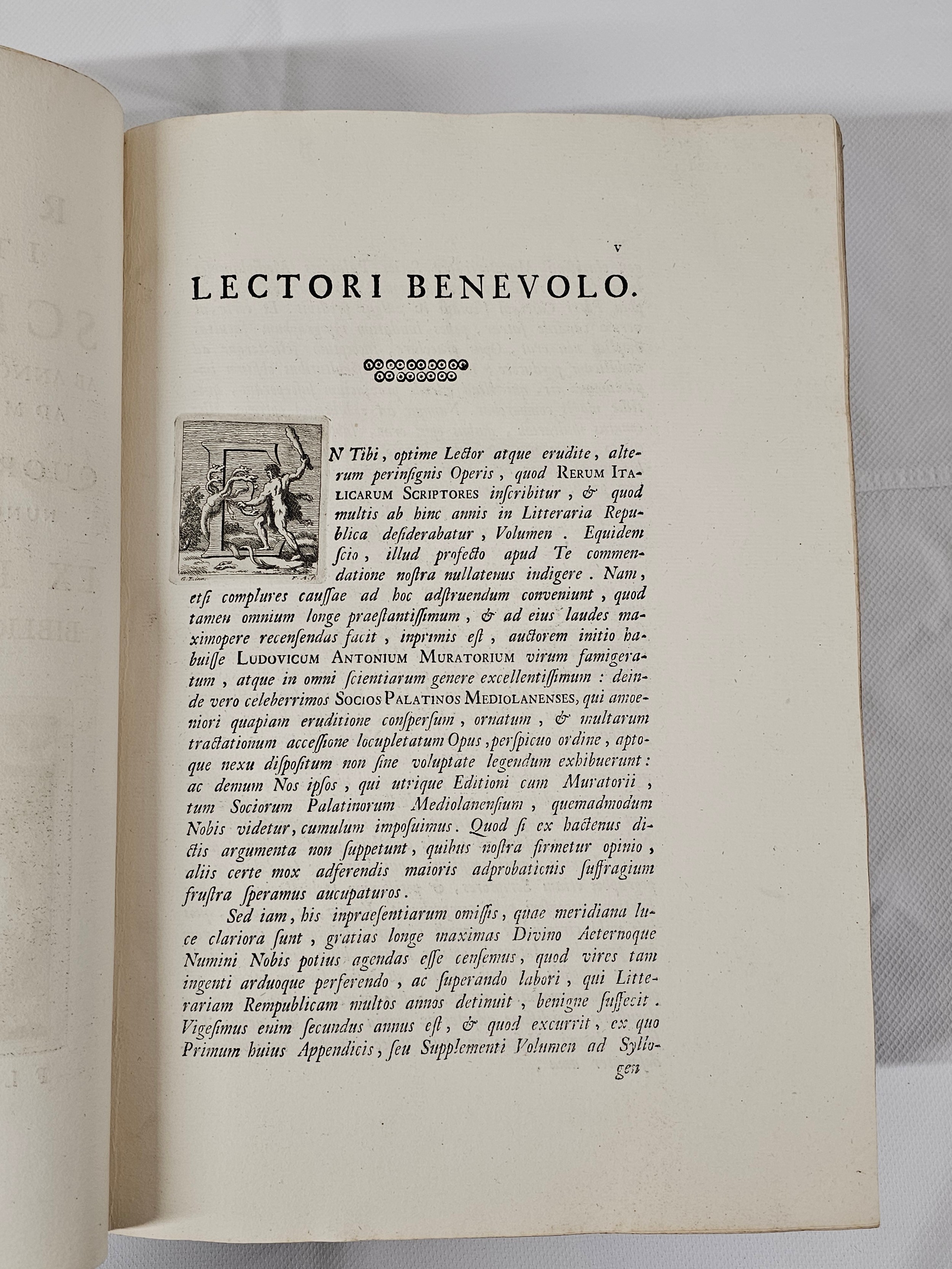 Rerum Italicarum Scriptores ab anno aerae Christianae Millesimo. Volume I and II. Published Florence - Image 7 of 8