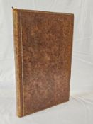 Tableaux de Histoire Romaine. Published Paris, 1796. 200 pages. Full leather binding. Illustrated