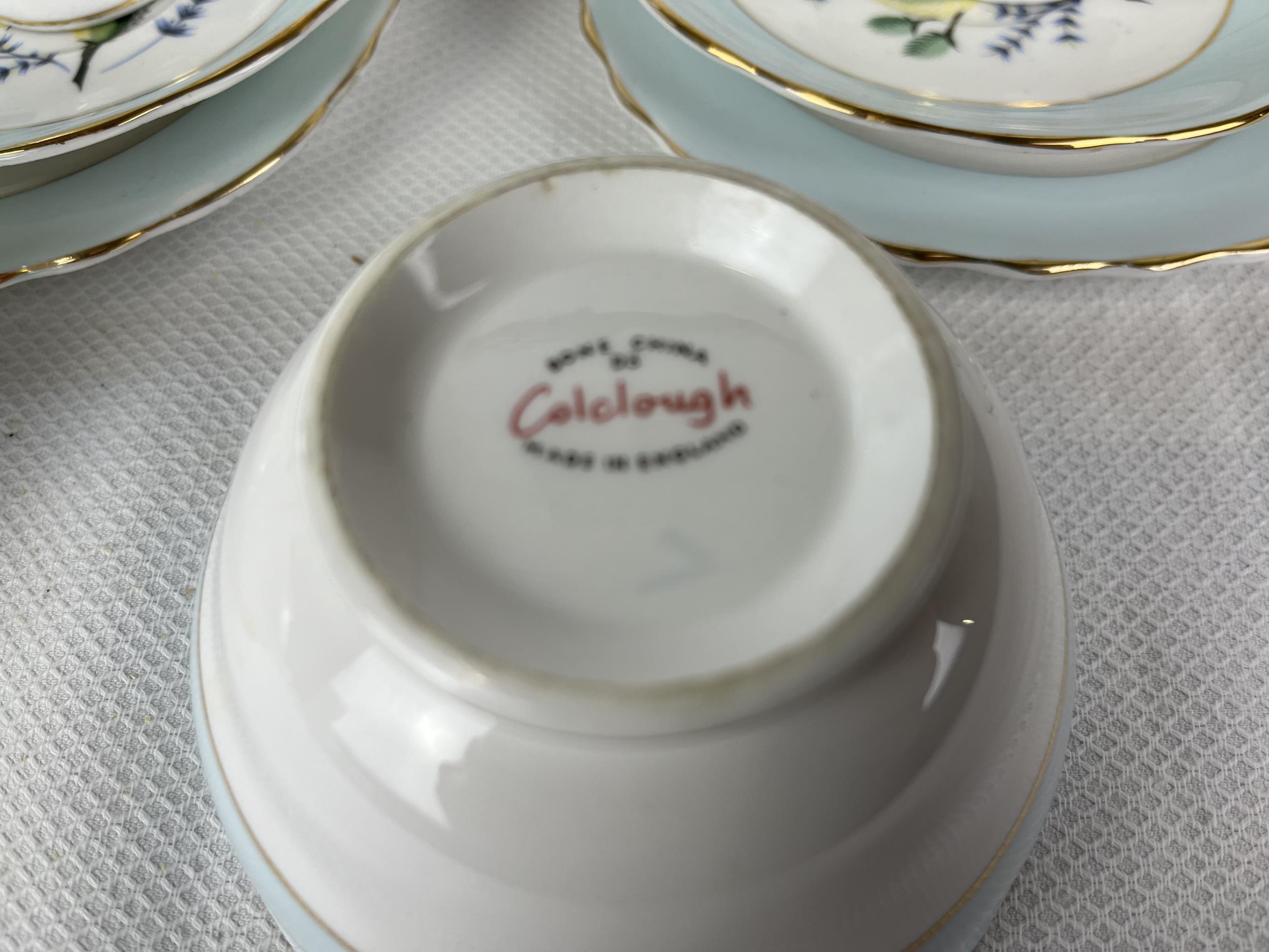 A vintage hand decorated Colclough tea service. Qnty 19 pieces. - Image 4 of 4