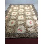 Carpet, a Leopard Rose 2 by Stark carpets. L.348 W.244cm.