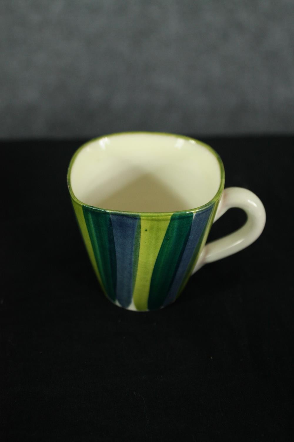 A collection of Danish mid century pottery, including three Bangholm Keramik handled serving - Image 8 of 13