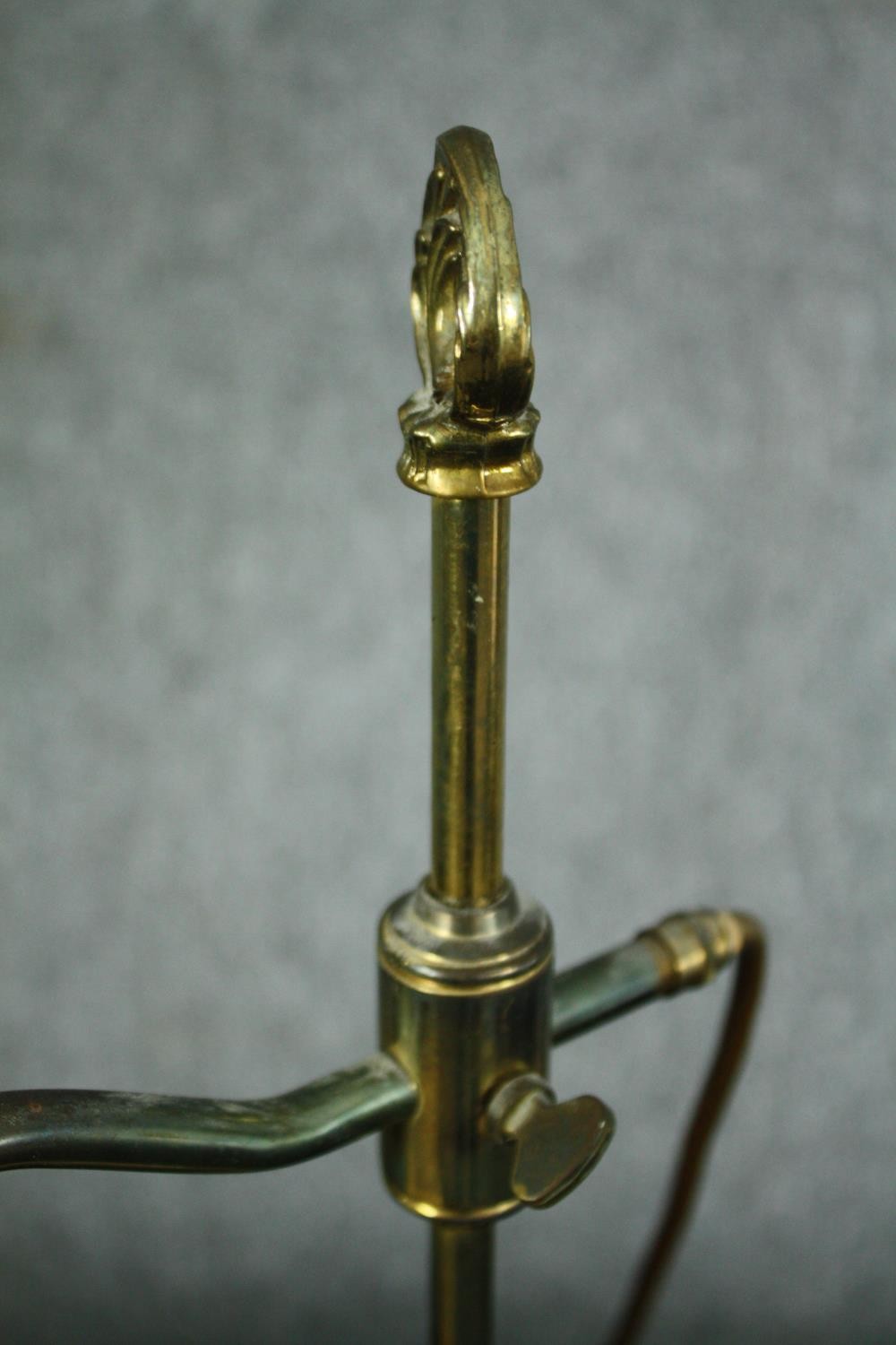 Table lamp, vintage with adjustable height arm. H.53cm. - Image 5 of 5