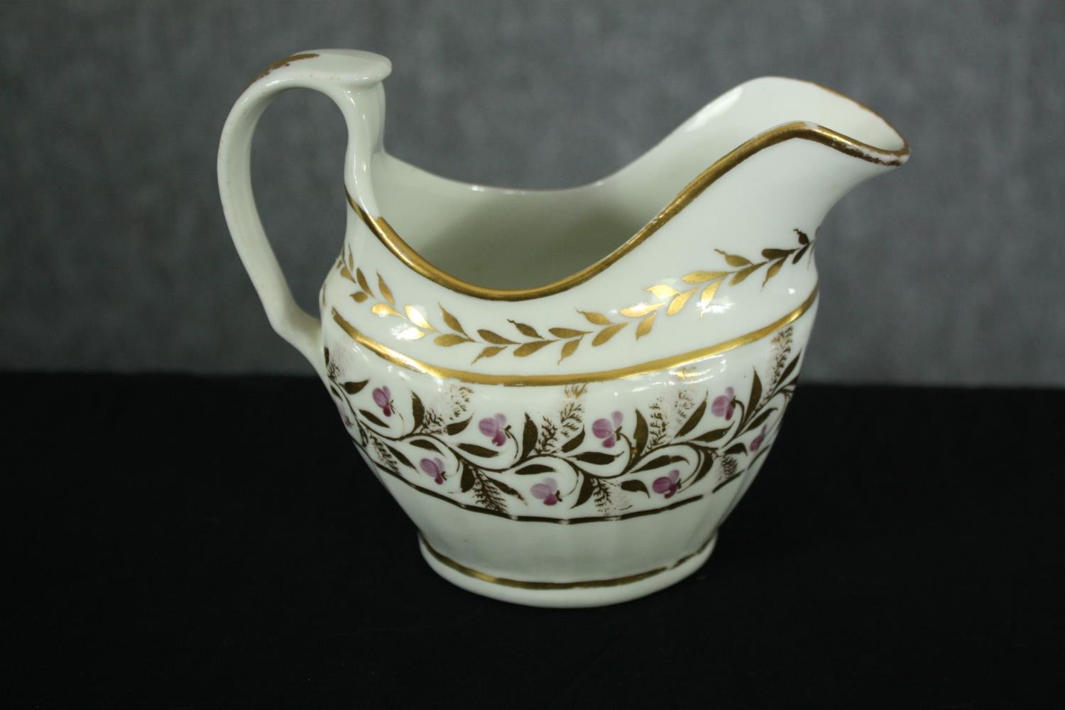 An 18th century Coalport John Rose period. Pattern mark 866 hand-painted part floral coffee and - Image 10 of 14