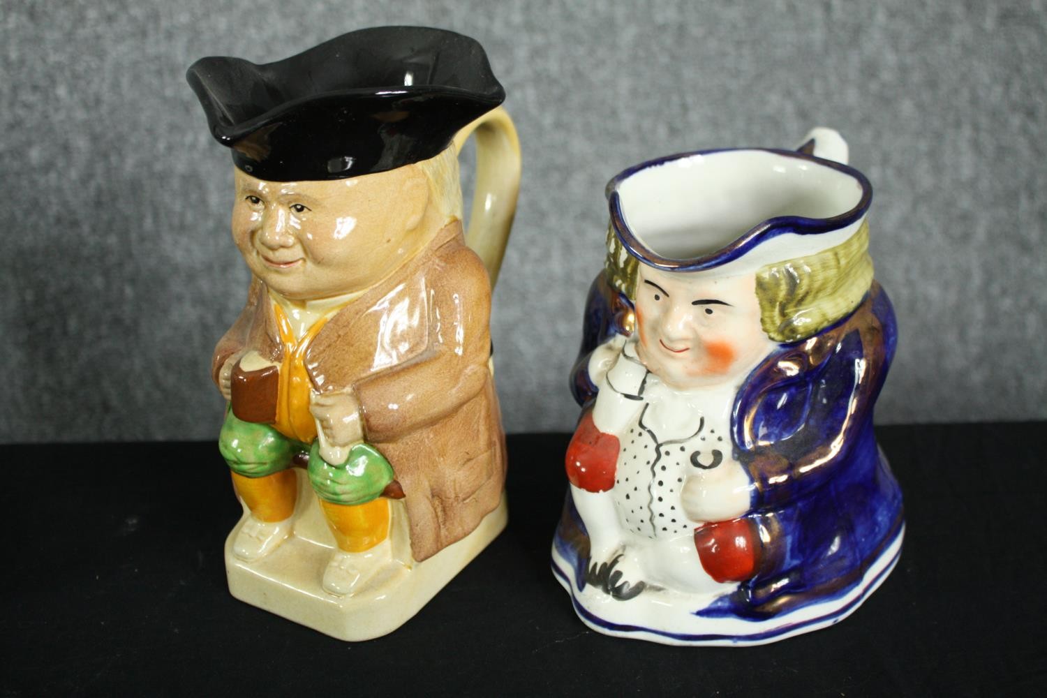 A collection of ceramics and porcelain, including five toby jugs, a Maersk, Far East service ash - Image 2 of 7