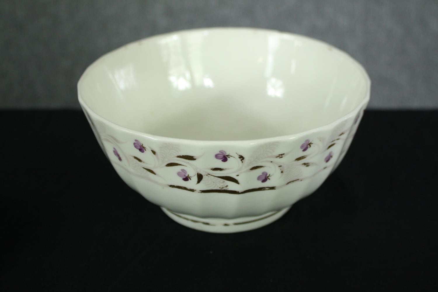 An 18th century Coalport John Rose period. Pattern mark 866 hand-painted part floral coffee and - Image 6 of 14