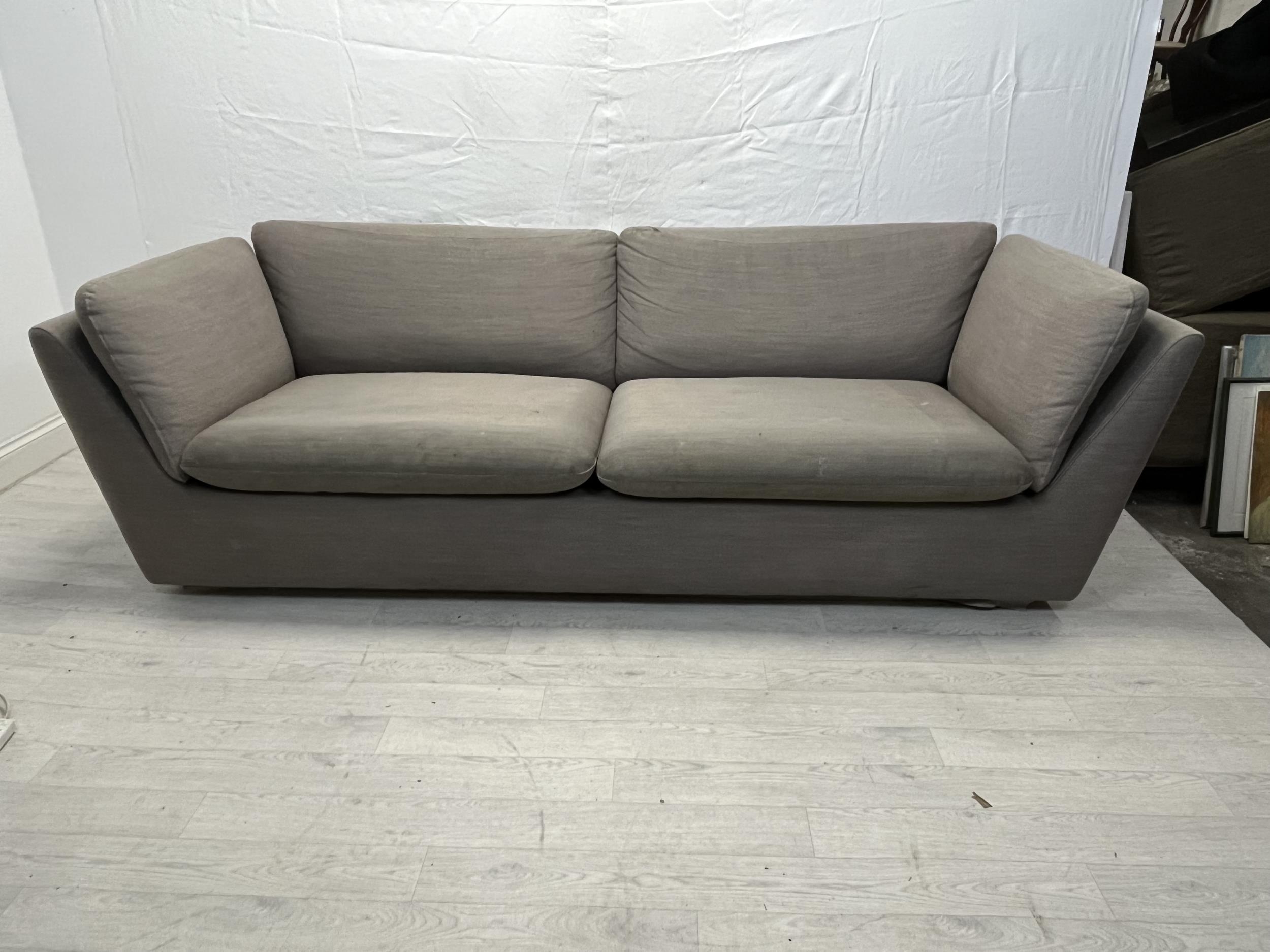 Sofa, contemporary, Content by Conran. H.65 W.232 D.87cm.