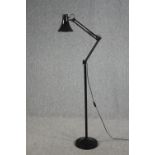 Standard lamp, full height Anglepoise style. H.150cm.