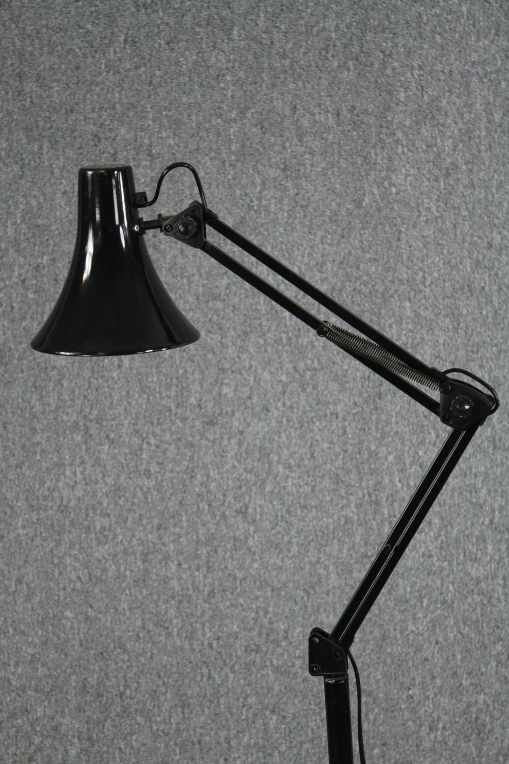 Standard lamp, full height Anglepoise style. H.150cm. - Image 4 of 4