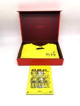 'Sold as Seen' signed T-shirt by the artist 'Alec Monopoly' size XS, measures 105cm from where the