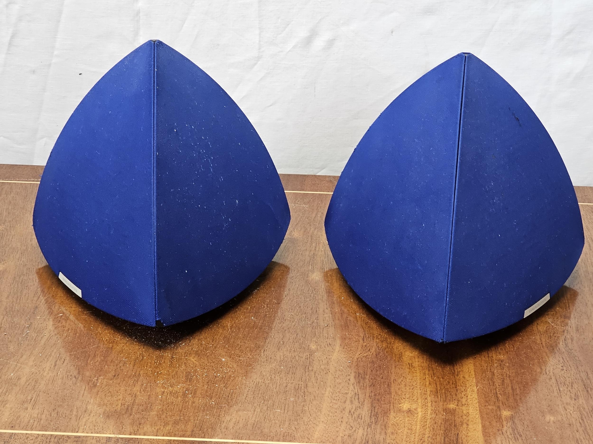 A pair of Bang and Olufsen Beolab 4 PC speakers. H.20 W.20 D.20cm. - Image 3 of 6