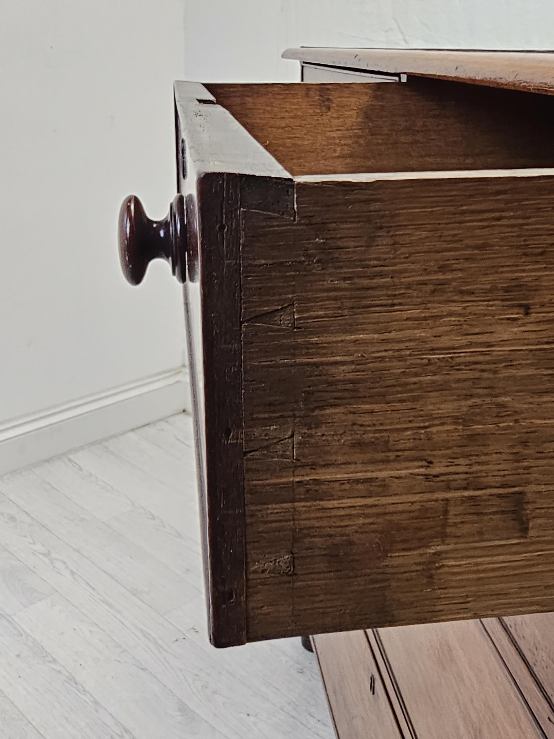 Chest of drawers, 19th century mahogany. H.103 W.121 D.60cm. - Image 7 of 9