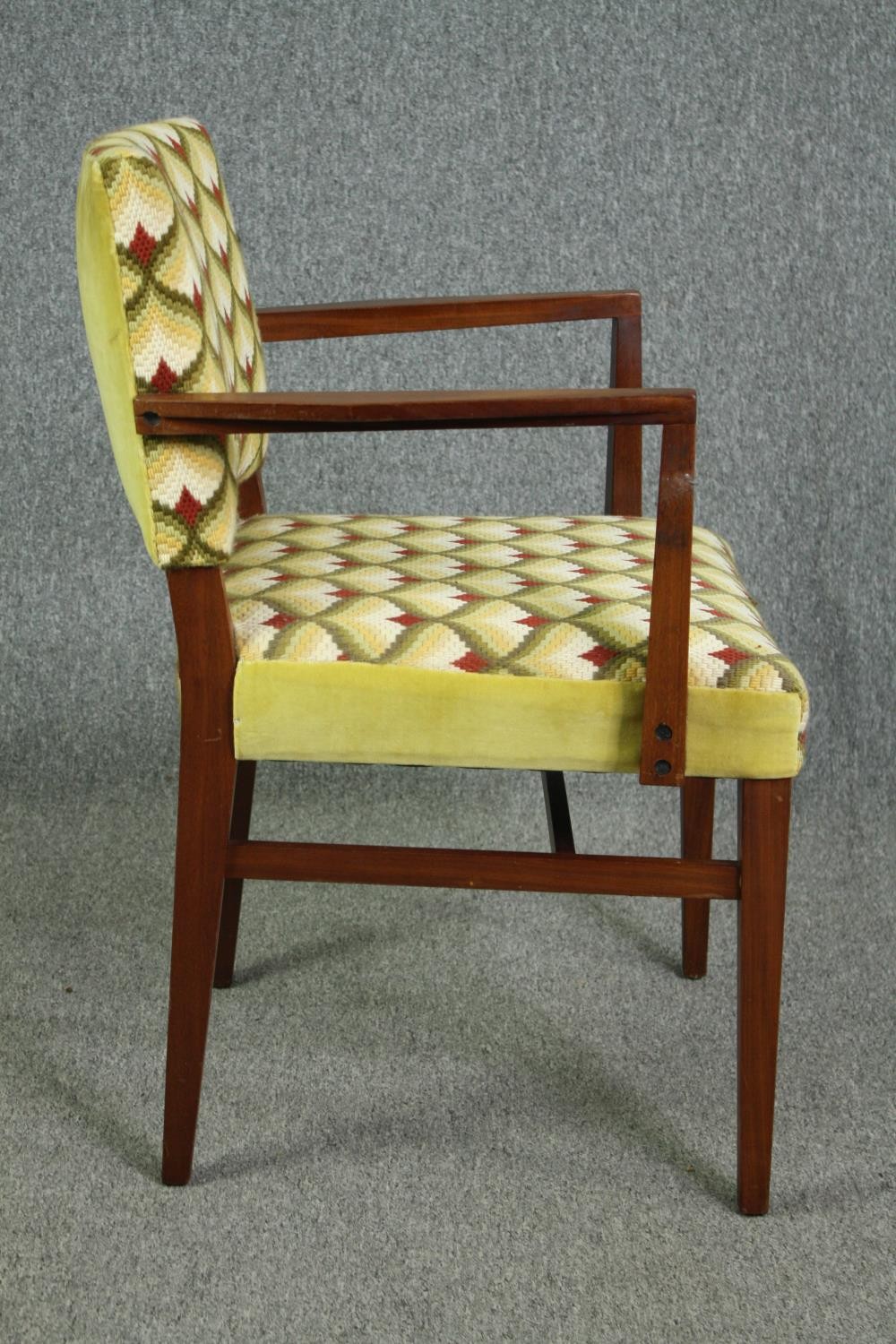 Armchair, mid century teak. H.83cm. - Image 3 of 4