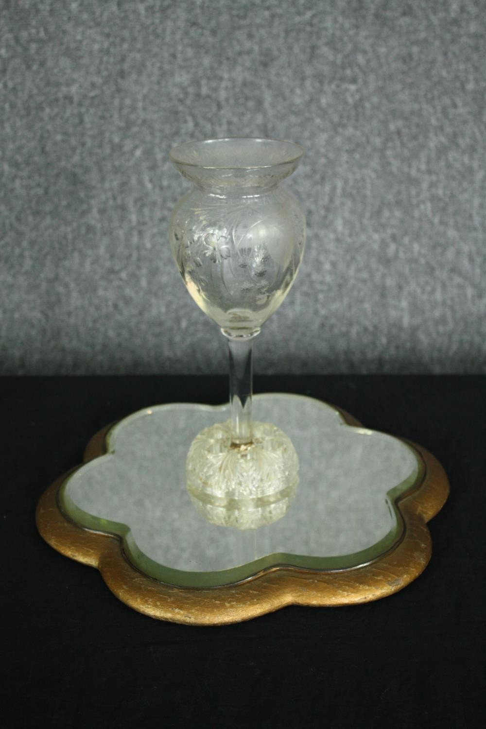 A 19th century centrepiece. Base attachments missing. H.30cm.