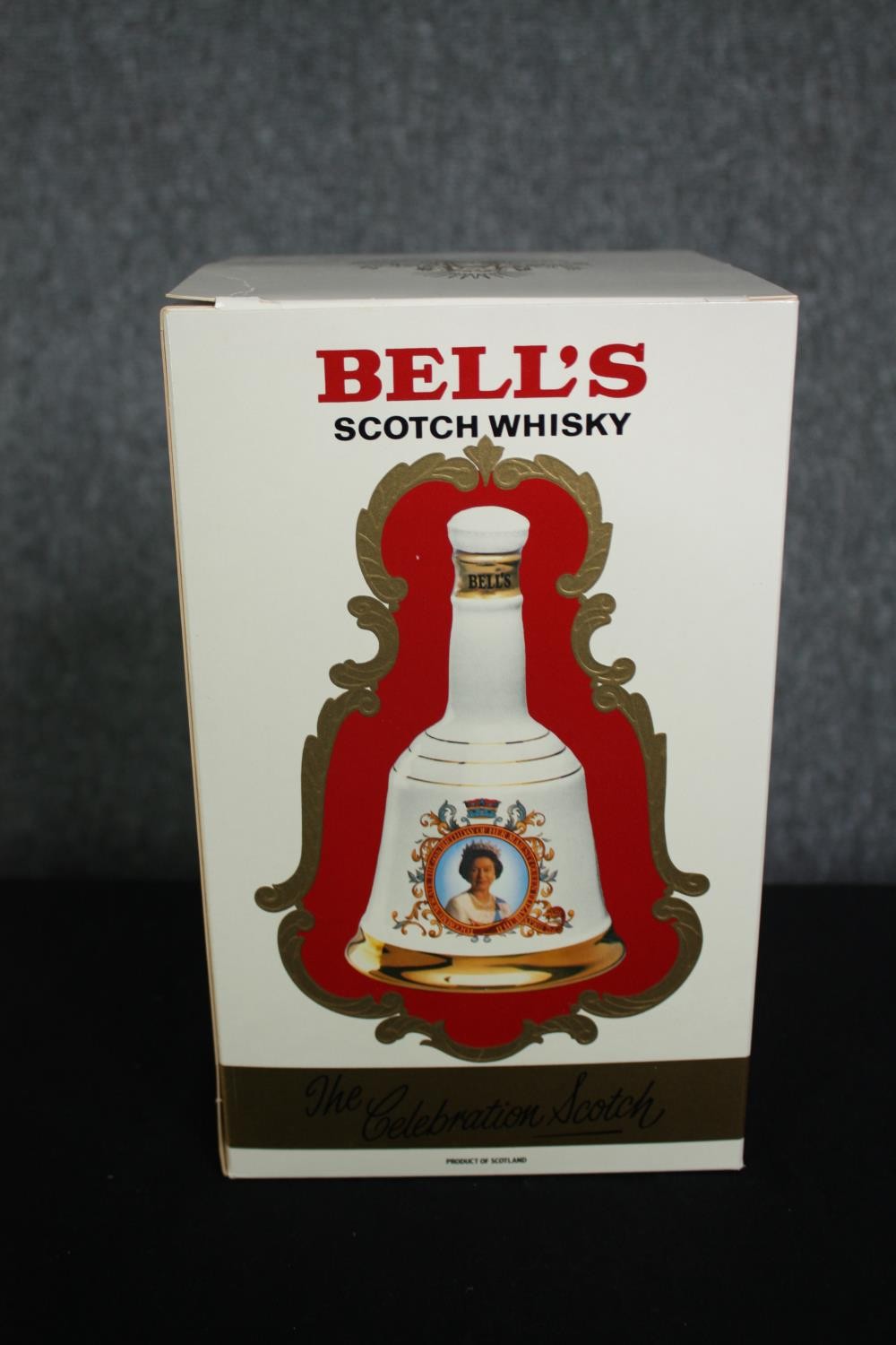 A box of six unopened Bell's Scotch whisky decanters. H.26cm. (each) - Image 2 of 4