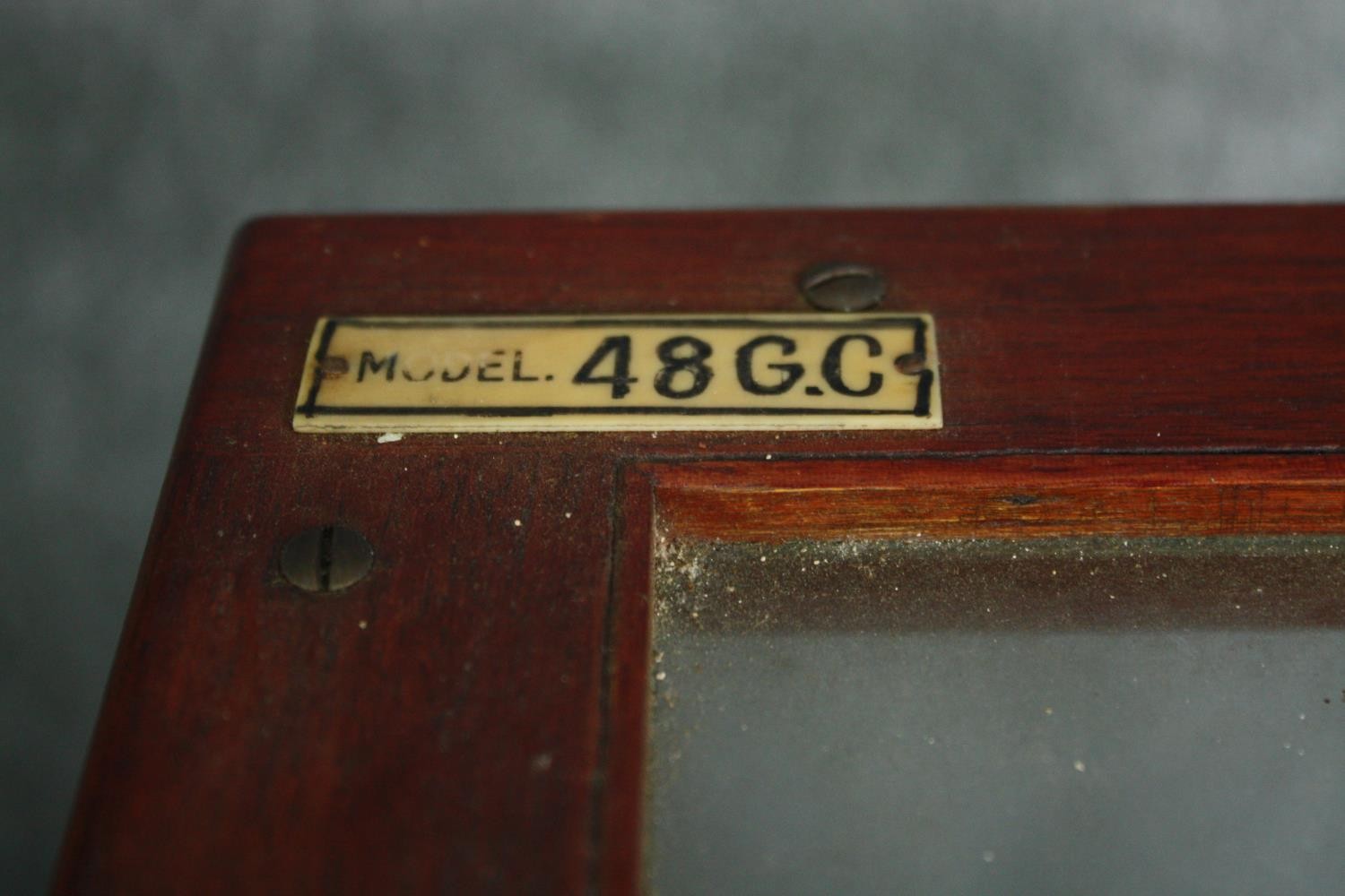 A set of late 19th century laboratory scales in a mahogany case with Vertling maker's label. H.49 - Image 5 of 7