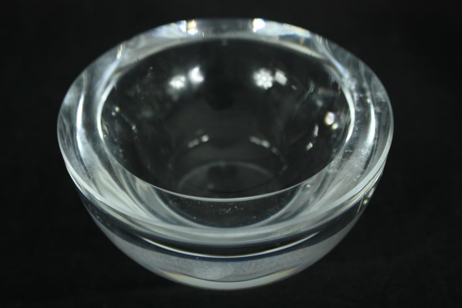 Glass paperweight, cut crystal etc. H.9cm. (largest) - Bild 4 aus 6