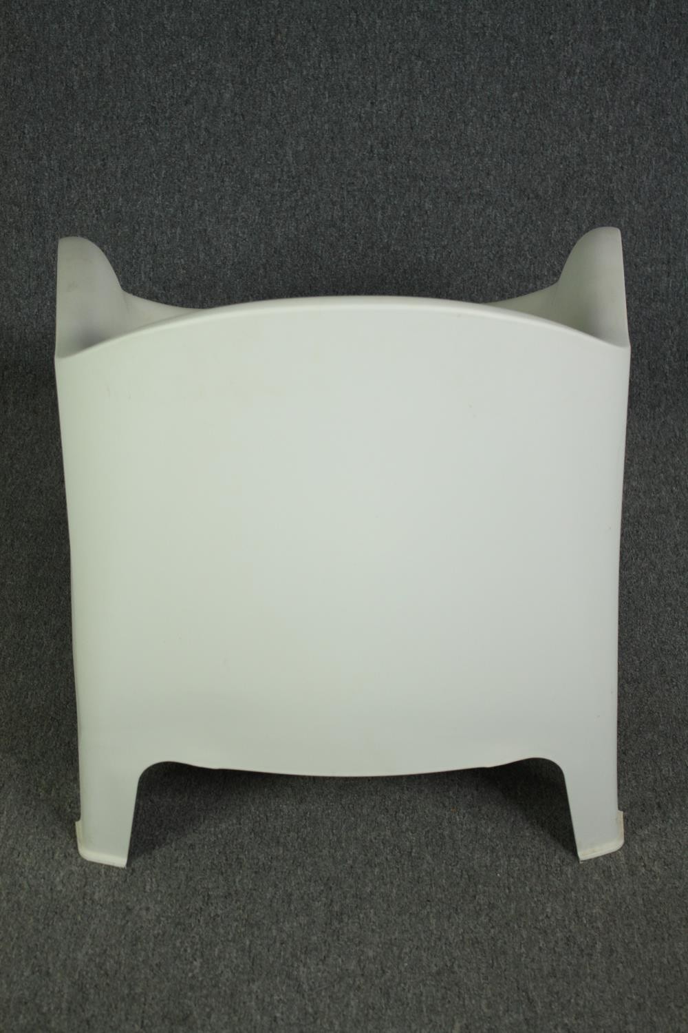 A contemporary moulded IKEA tub chair. H.71cm. - Image 5 of 6
