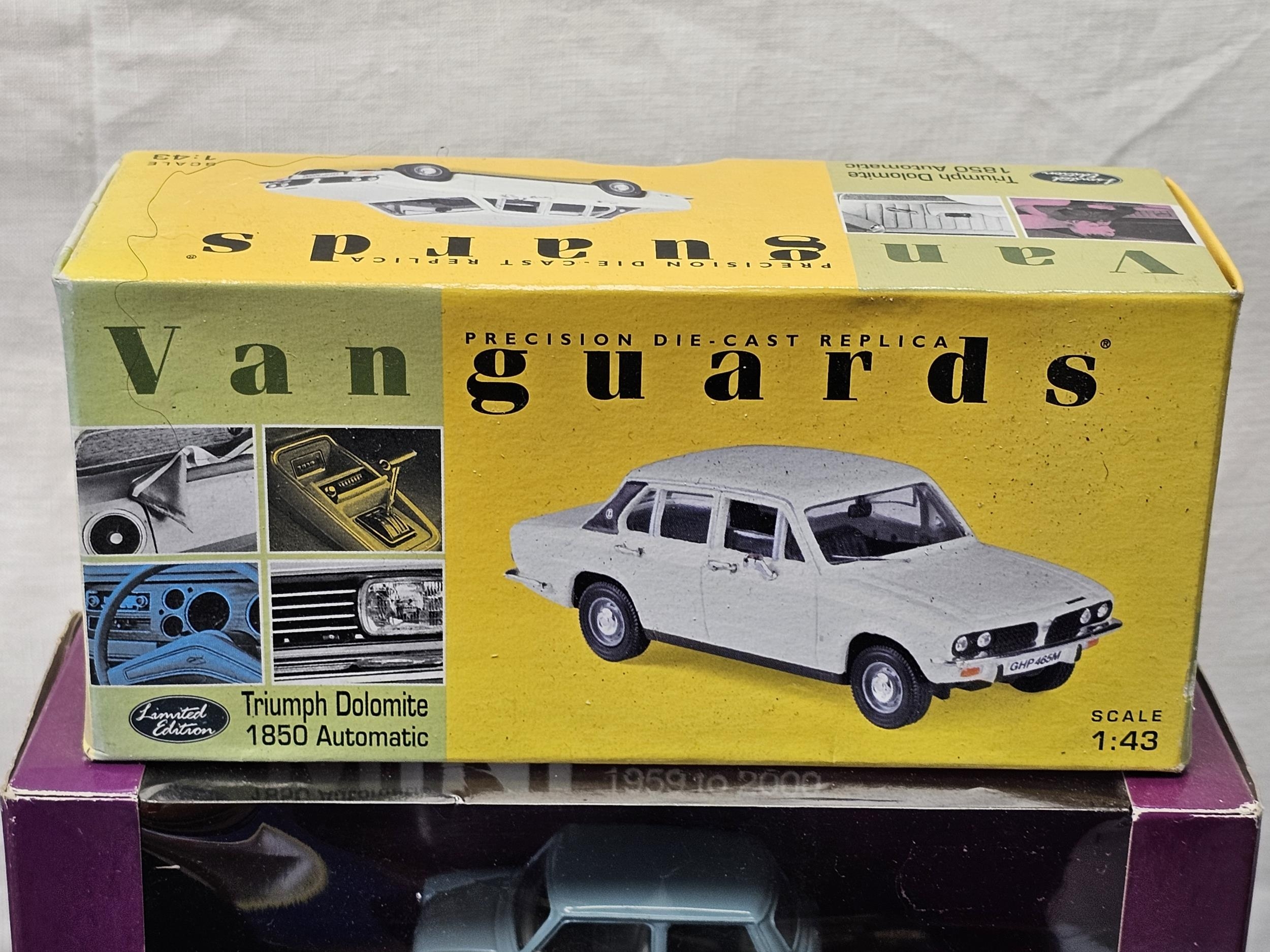 A collection of boxed vintage die-cast cars, Mini Coopers, Jaguar etc - Image 5 of 5