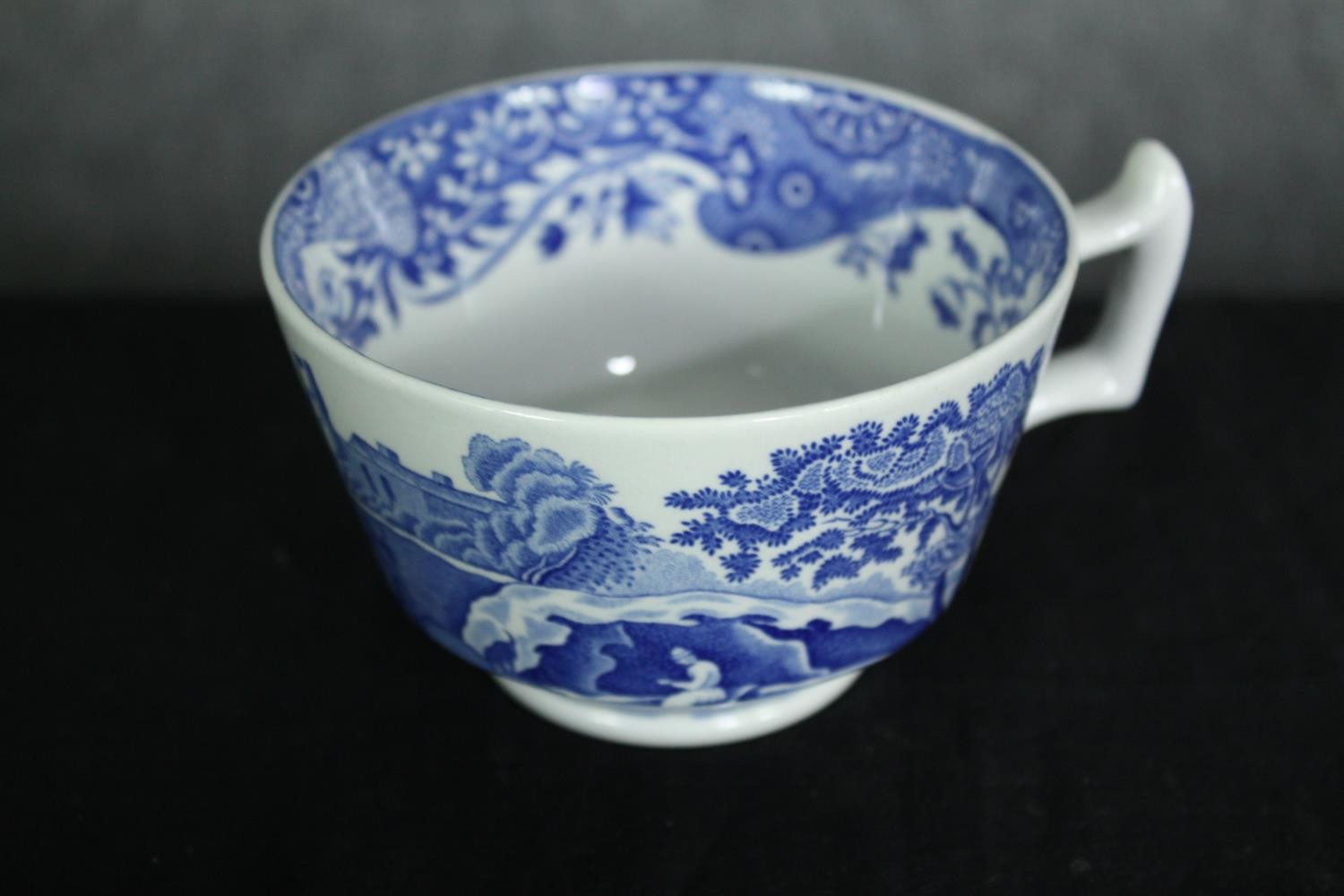 A Spode blue and white tea service. H.14 W.26 D.13cm. - Image 3 of 7