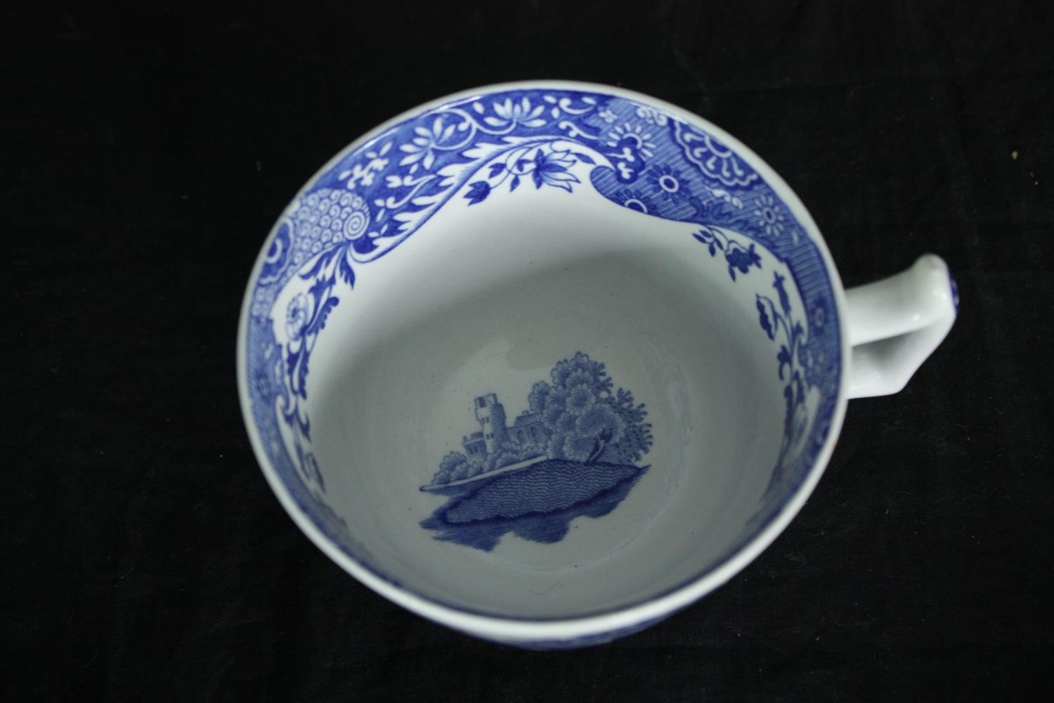 A Spode blue and white tea service. H.14 W.26 D.13cm. - Image 4 of 7