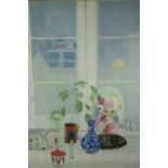 Jane Tippett (B.1949), a framed limited edition lithograph, still life, signed and numbered. H.30