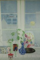 Jane Tippett (B.1949), a framed limited edition lithograph, still life, signed and numbered. H.30