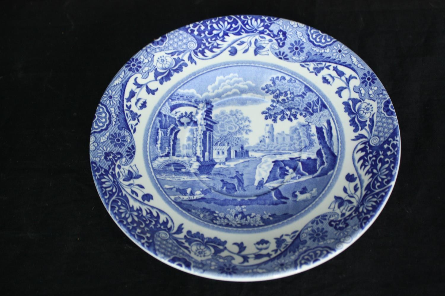 A Spode blue and white tea service. H.14 W.26 D.13cm. - Image 6 of 7