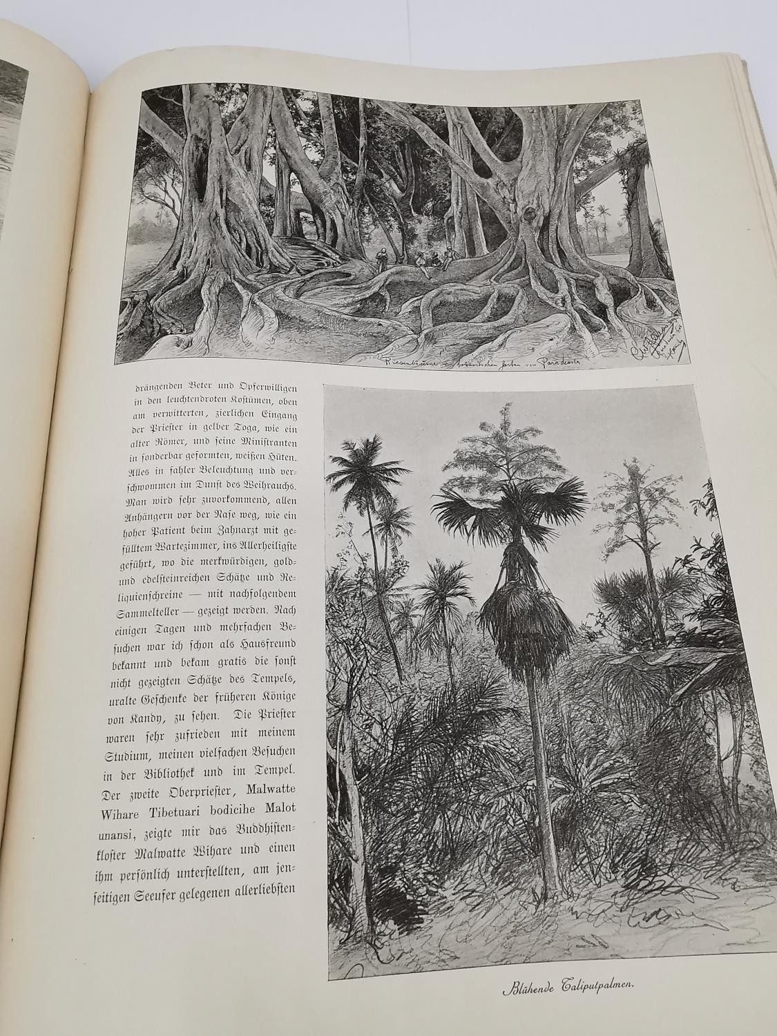 A German book showing drawings of natives of the far east Asia titled 'Rund um die Erde' (1898) by - Image 12 of 20