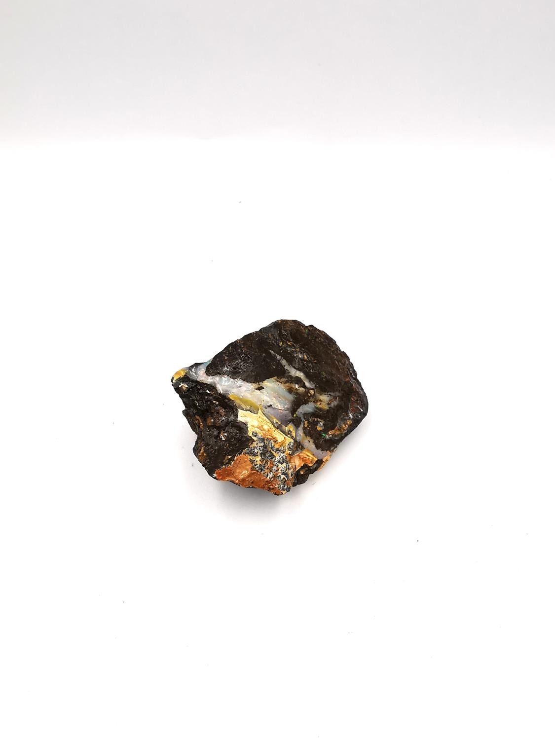 An Australian, Adelaide 1986, rough boulder opal specimen L.4.5 W.3.3 H.2cm. Weight 29.80g - Image 7 of 7