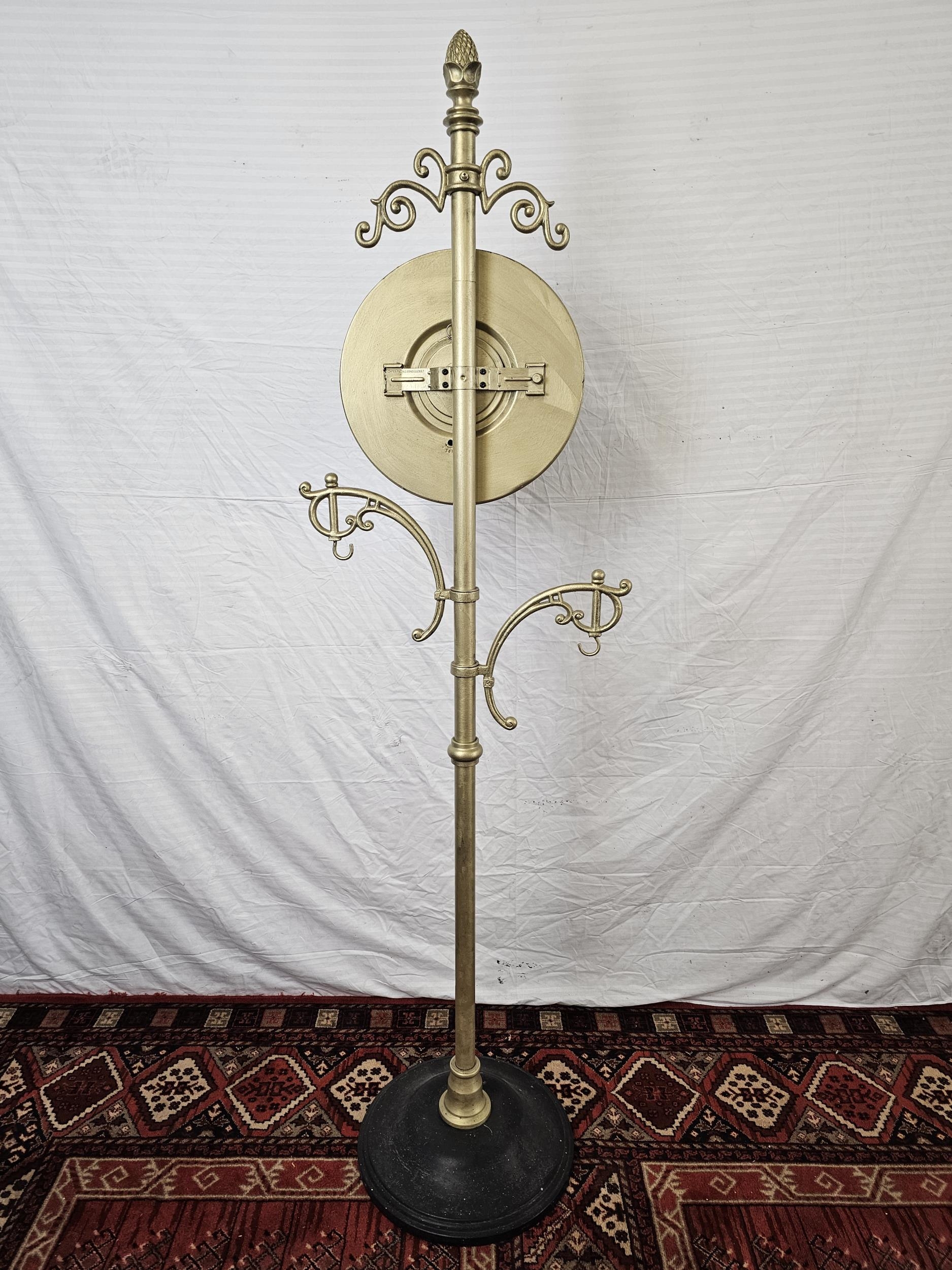 A Victorian style full height clock thermometer with modern battery powered movement. H.195cm. - Image 8 of 8