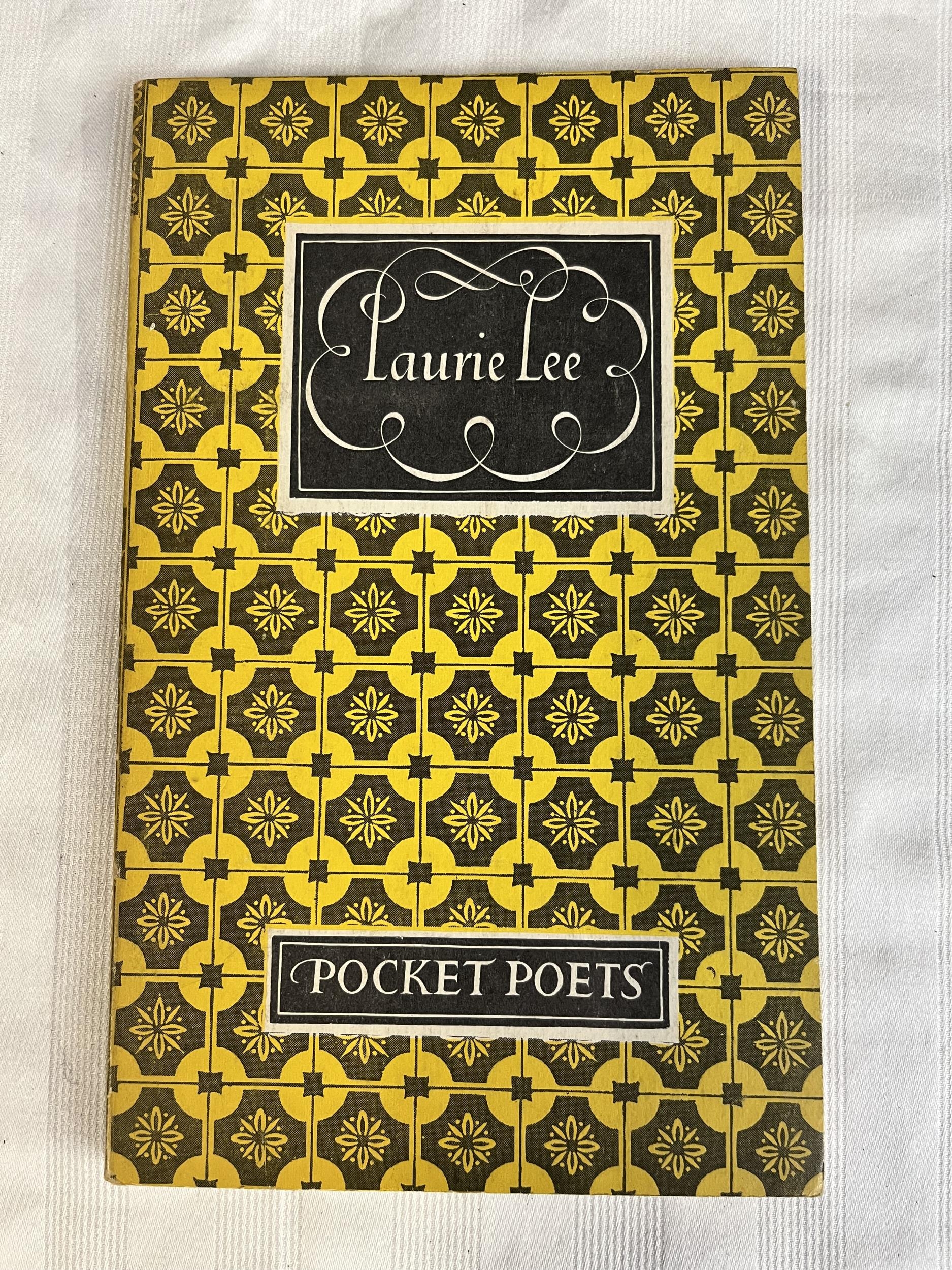 Signed book Laurie Lee Pocket Poems, local Cotswolds interest. Book in very good condition.