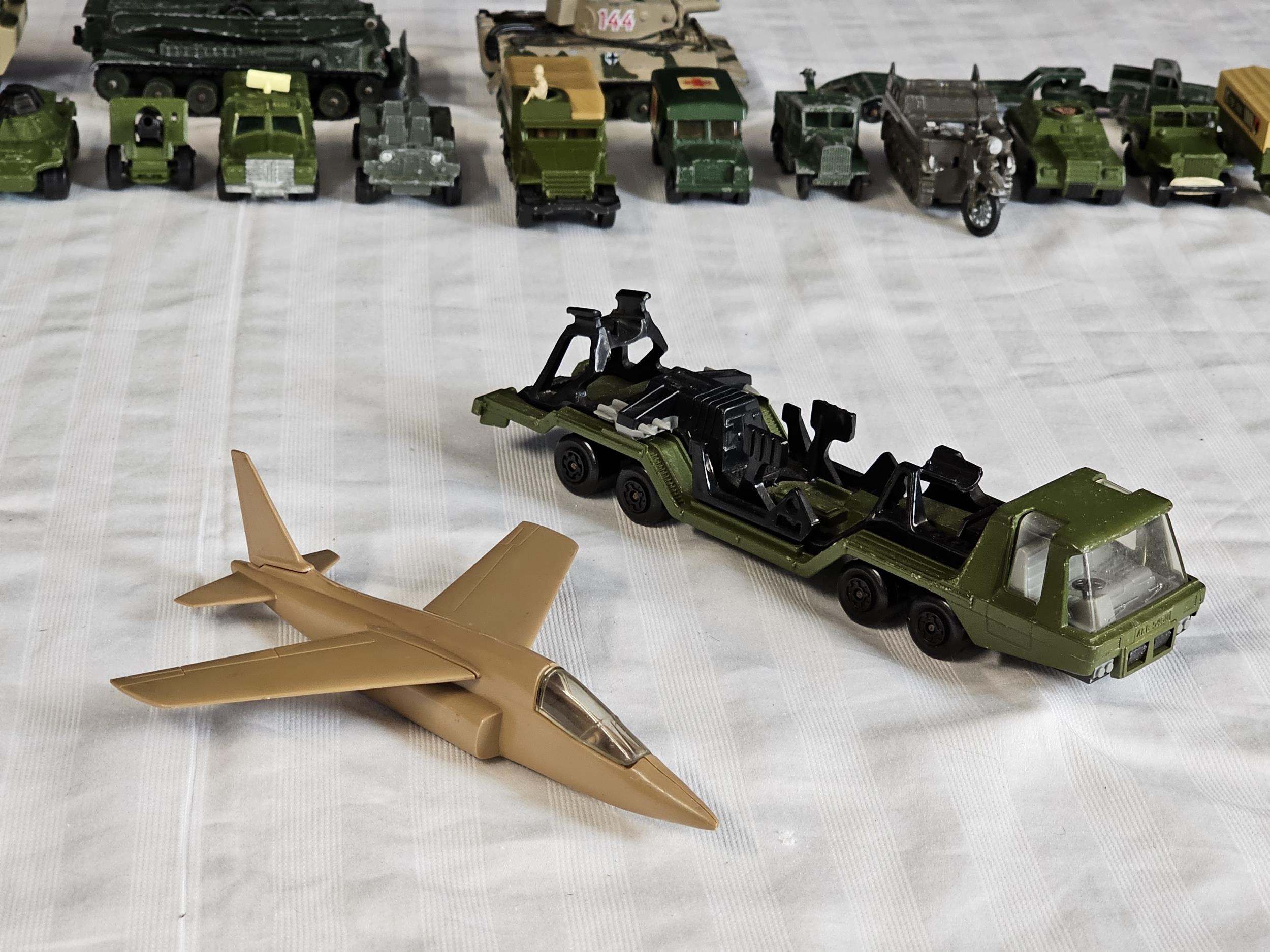 A good collection of die-cast military vehicles. - Image 8 of 8