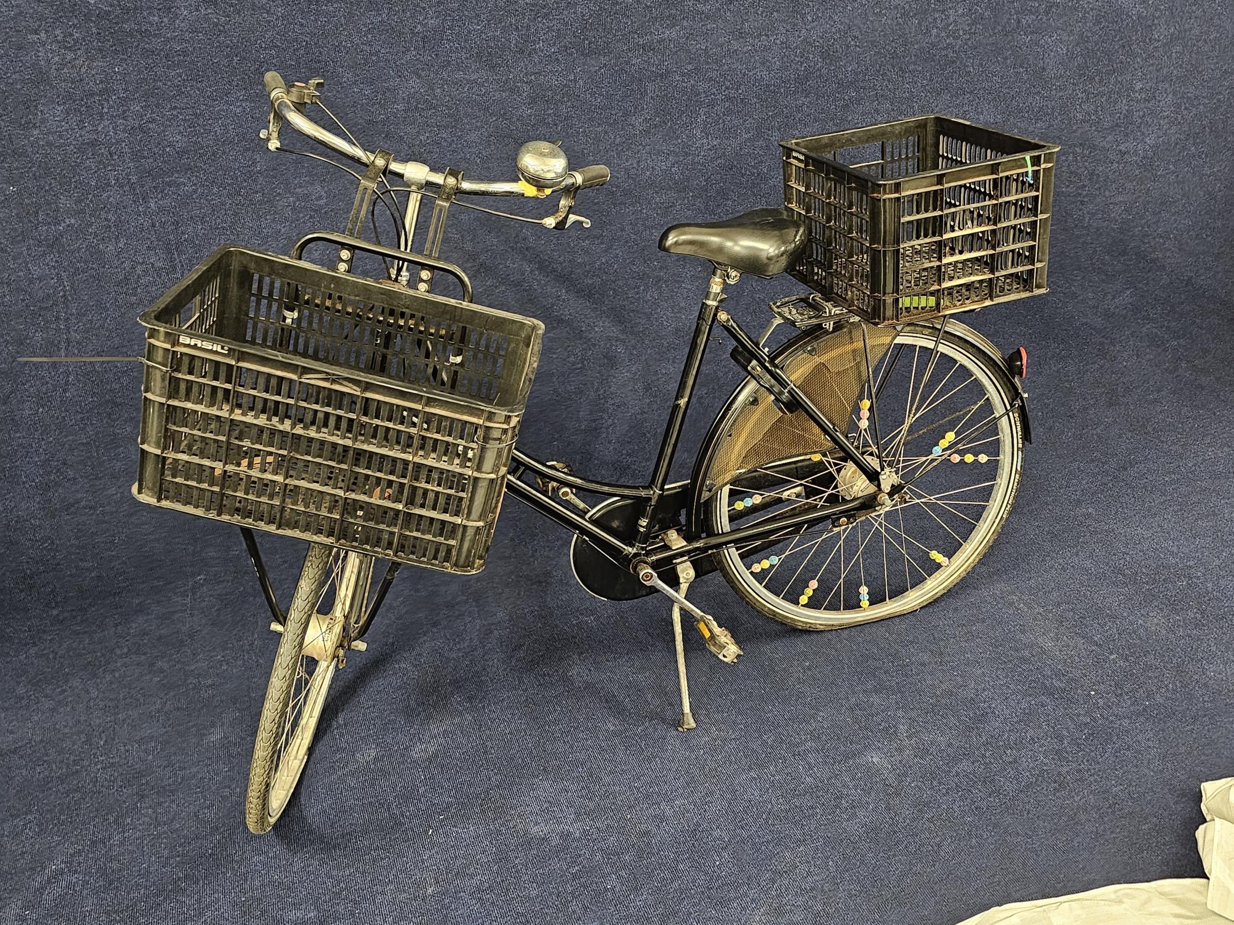 A Pashley ladies bicycle fitted with baskets to the front and back. - Image 2 of 6