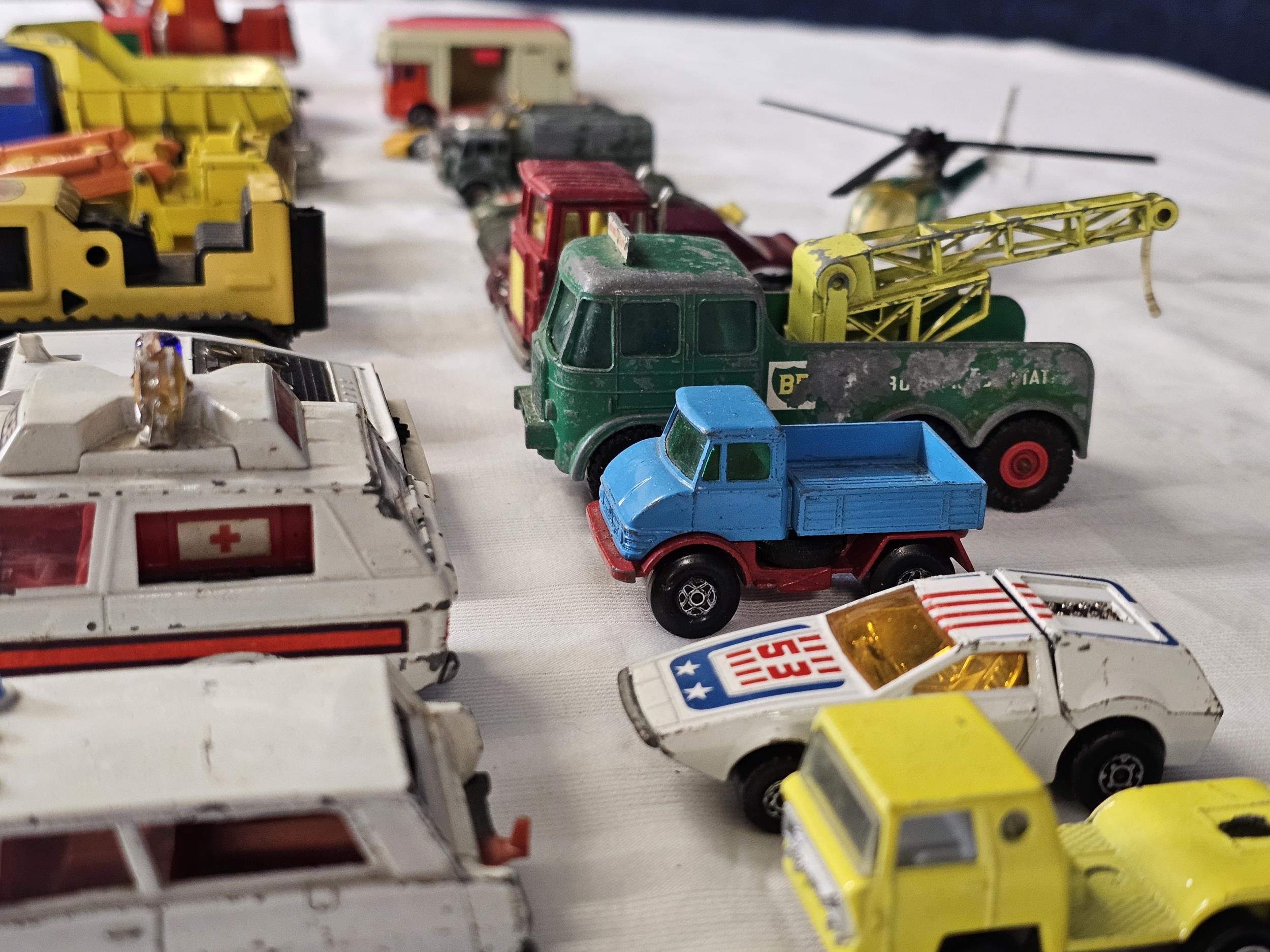 A good collection of die-cast vehicles including 007 and some military models. - Image 5 of 6