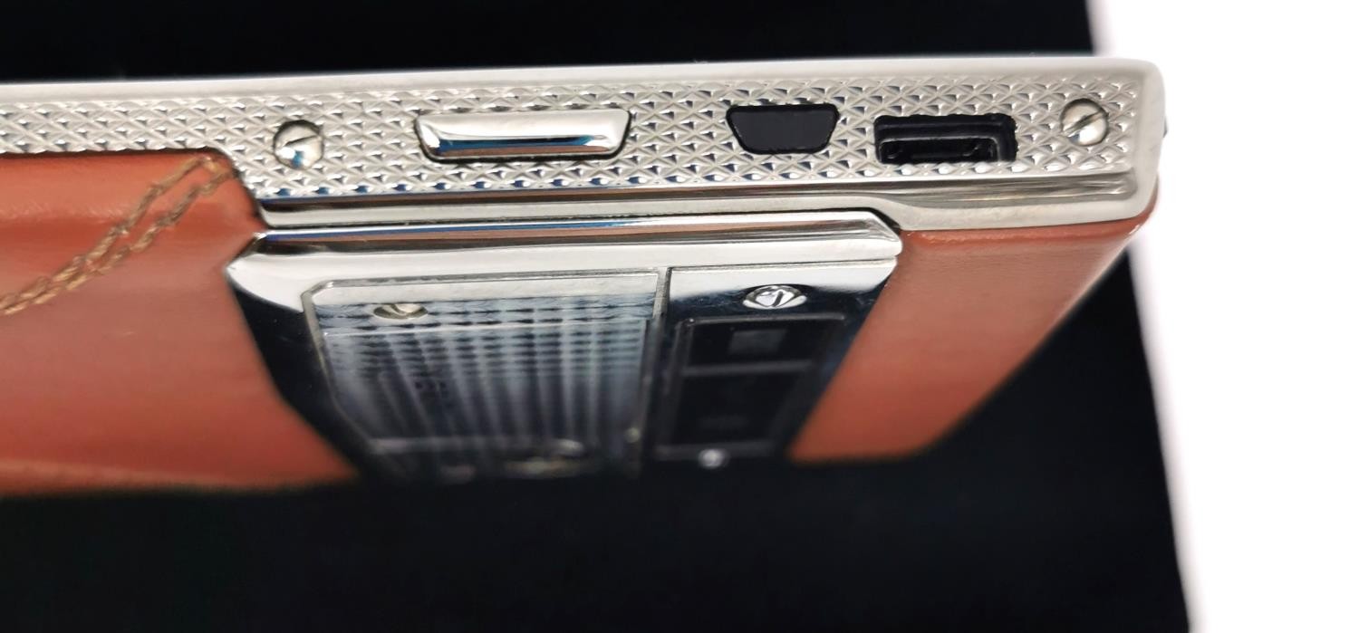 A boxed Vertu Signature touch Bentley mobile phone. The Vertu for Bentley is made from lightweight - Image 10 of 12