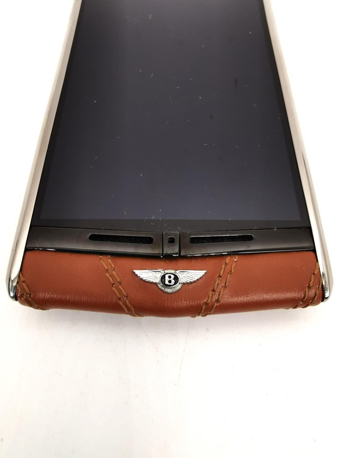 A boxed Vertu Signature touch Bentley mobile phone. The Vertu for Bentley is made from lightweight - Image 4 of 12