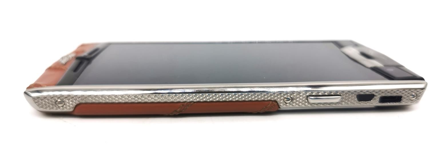 A boxed Vertu Signature touch Bentley mobile phone. The Vertu for Bentley is made from lightweight - Image 6 of 12