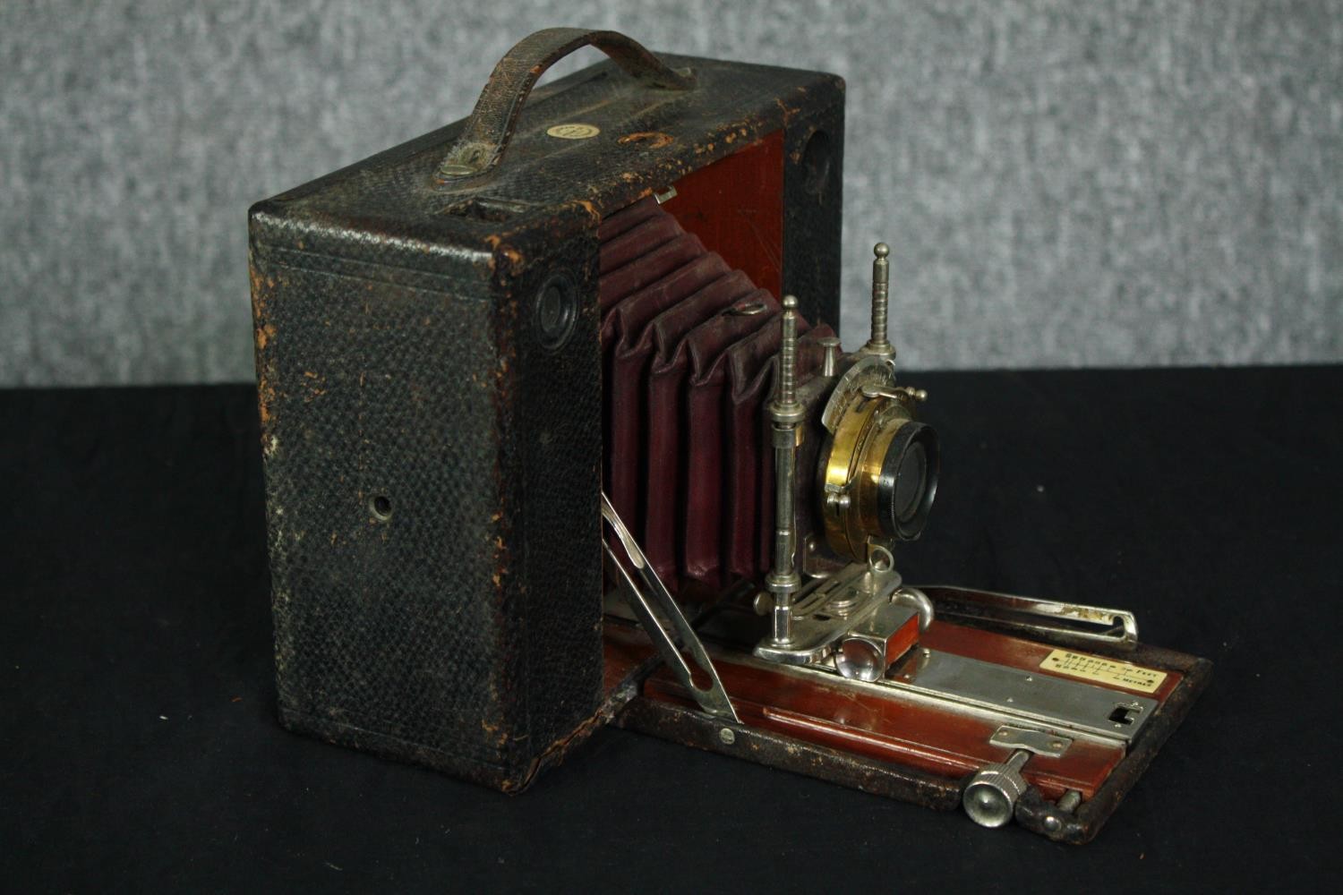 An Eastman Kodak plate camera. H.16 W.21 D.8cm. - Image 6 of 8