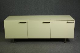 Sideboard, contemporary composite laminate. H.55 W.180 D.63cm.