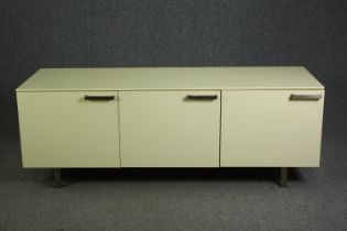 Sideboard, contemporary composite laminate. H.55 W.180 D.63cm.