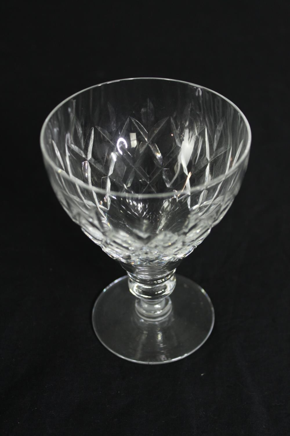 An extensive collection of cut glass. H.25cm. (largest). - Image 6 of 9
