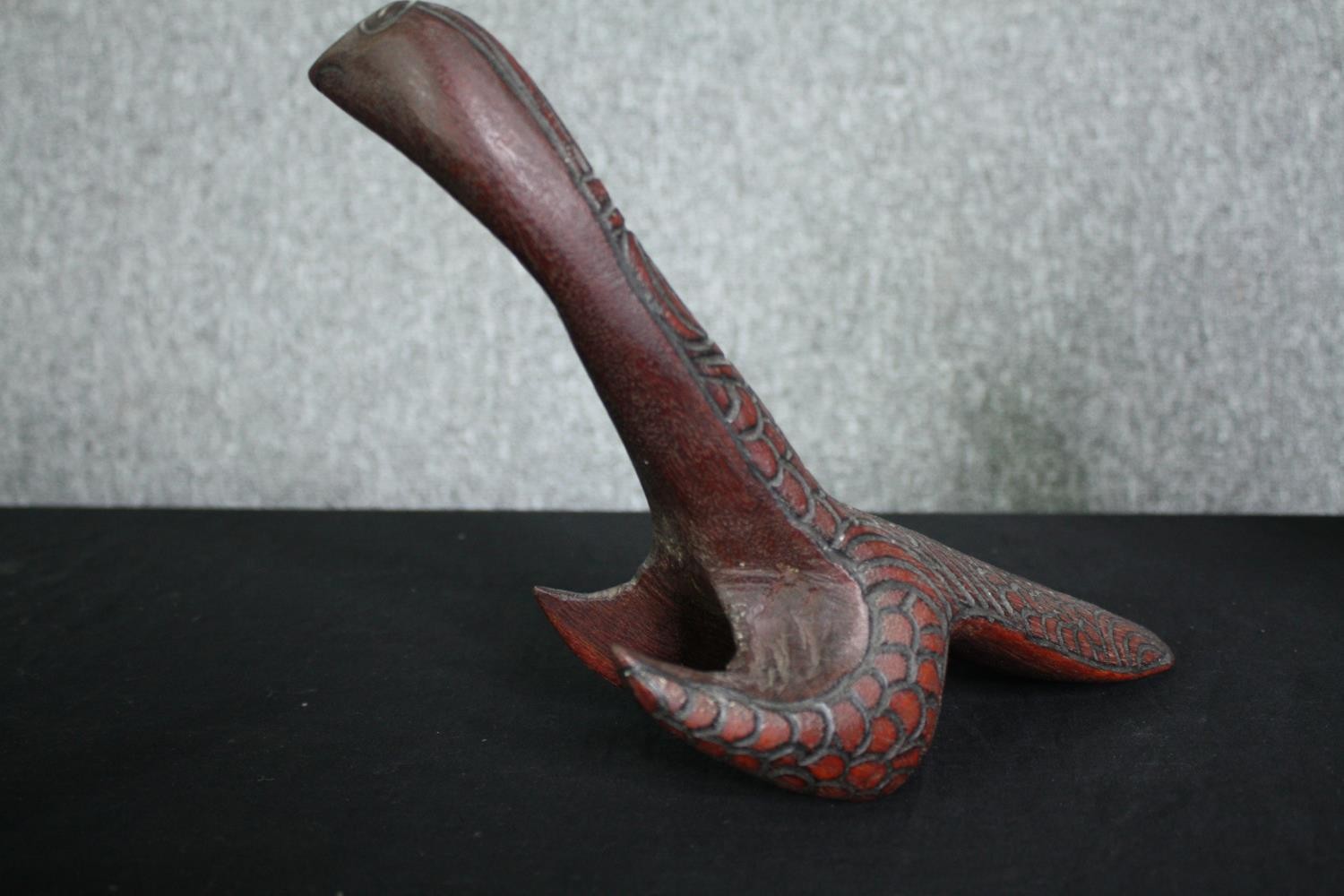 A collection of four carved hardwood animal figures. L.26cm. (largest). - Image 9 of 11